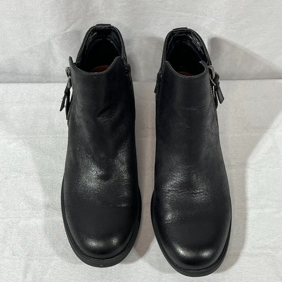 Women's Madeline Girl Black Ankle Boots, Size 9 - Picture 3 of 8